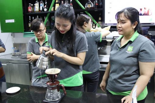 nghề barista giàu tiềm năng