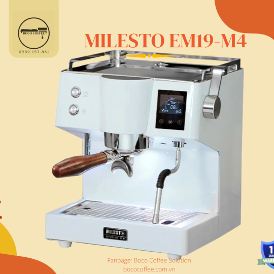 Máy Pha Cà Phê Milesto EM19-M4 Pro