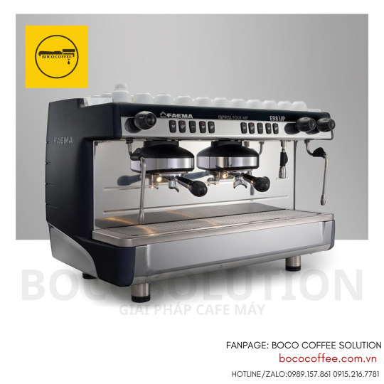 Máy pha cà phê Faema E98 UP AUTO 2 group