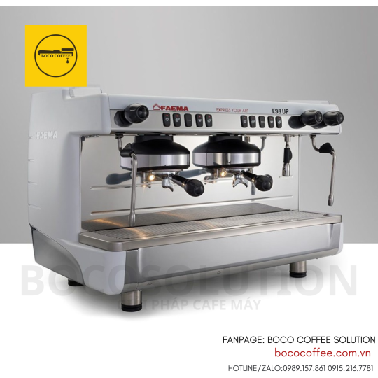 Máy pha cà phê Faema E98 UP AUTO 2 group