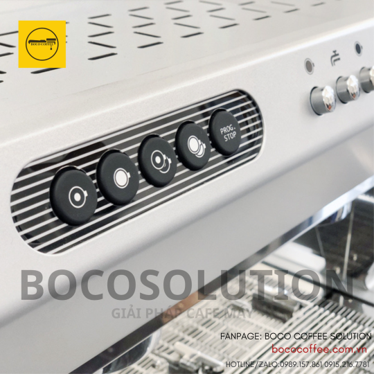 Máy pha cà phê Wega IO 2 Group